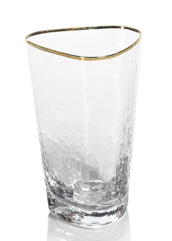 Aperitivo Glass w/Gold Rim