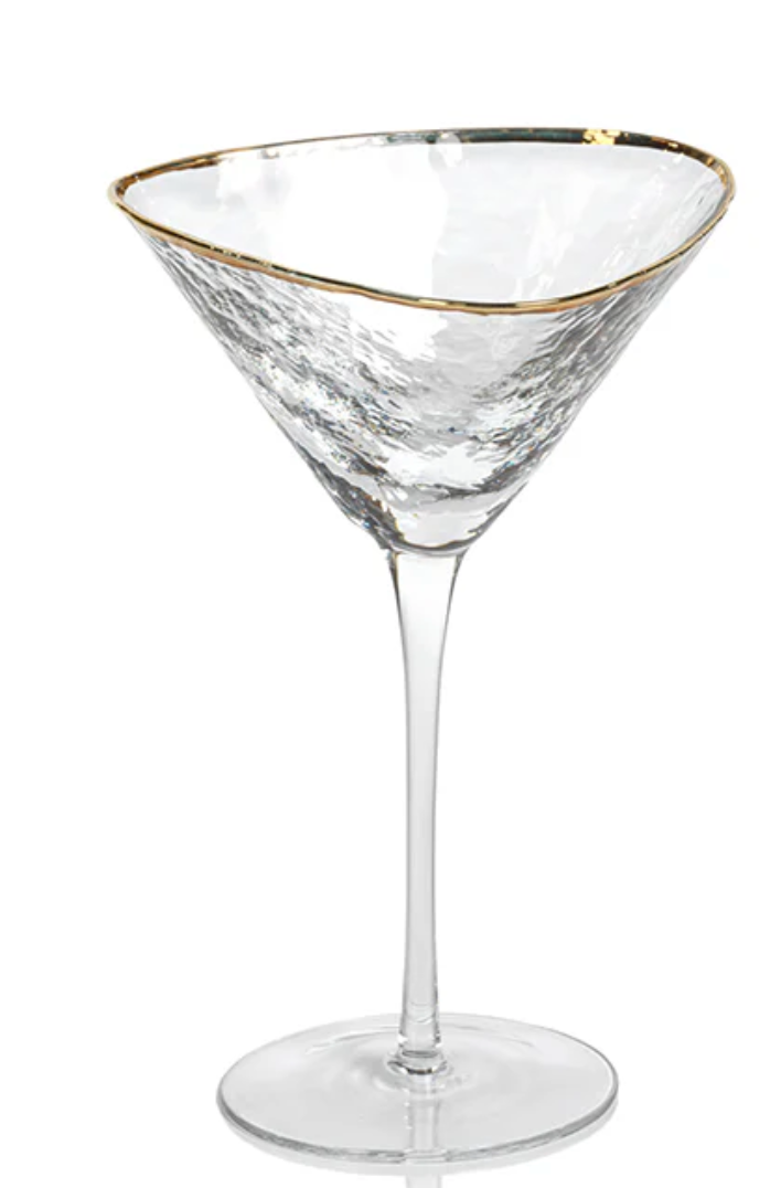 Aperitivo Glass w/Gold Rim