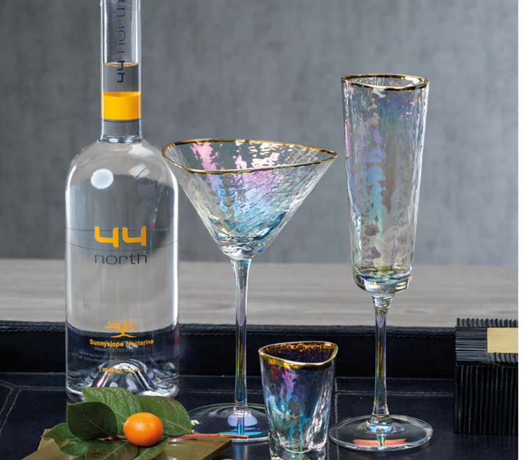 Aperitivo Glass w/Gold Rim