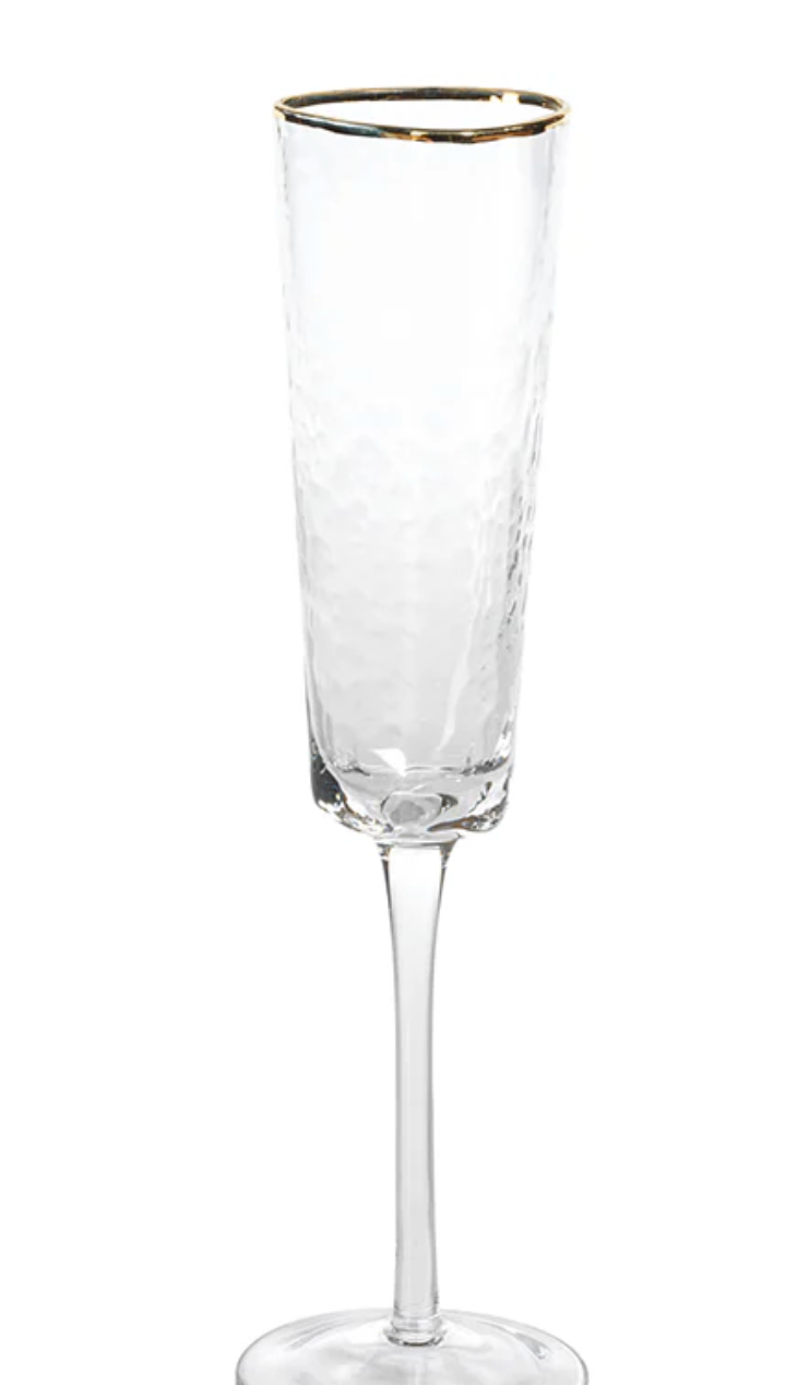 Aperitivo Glass w/Gold Rim