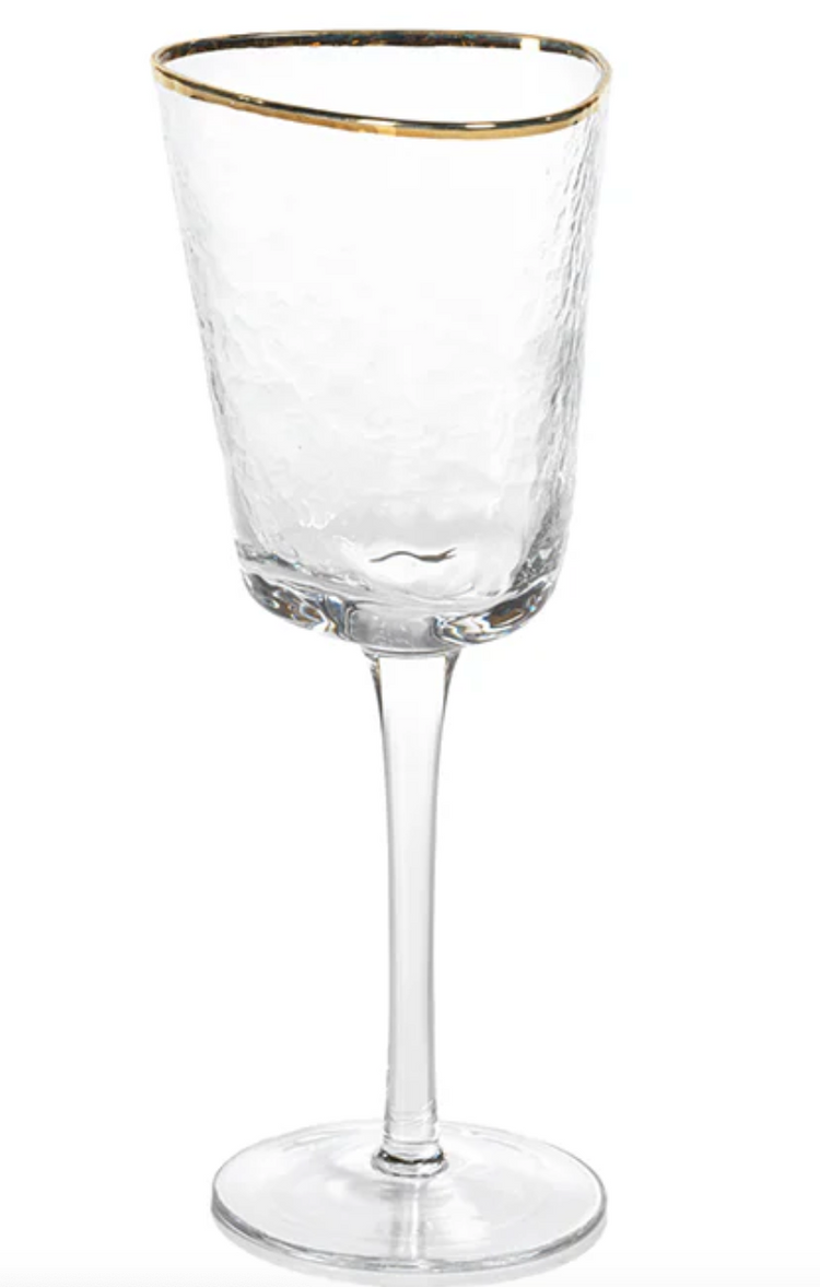 Aperitivo Glass w/Gold Rim