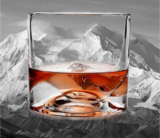 Freezable Mountain Range Whiskey Glasses