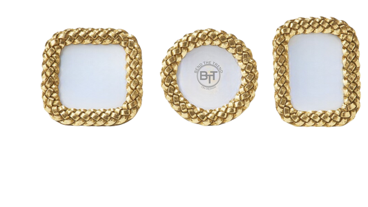 Braided Pattern Photo Frame