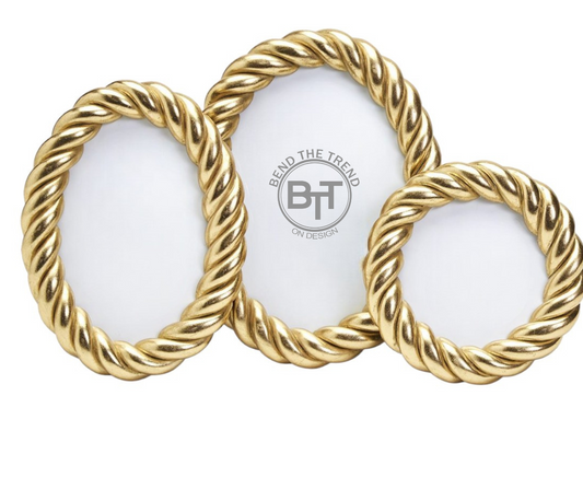 Gilded Rope Frame