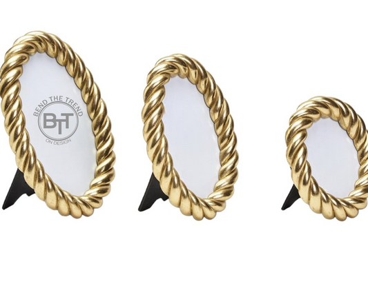 Gilded Rope Frame