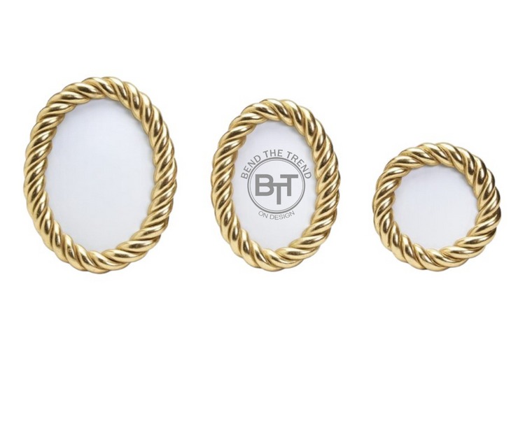 Gilded Rope Frame