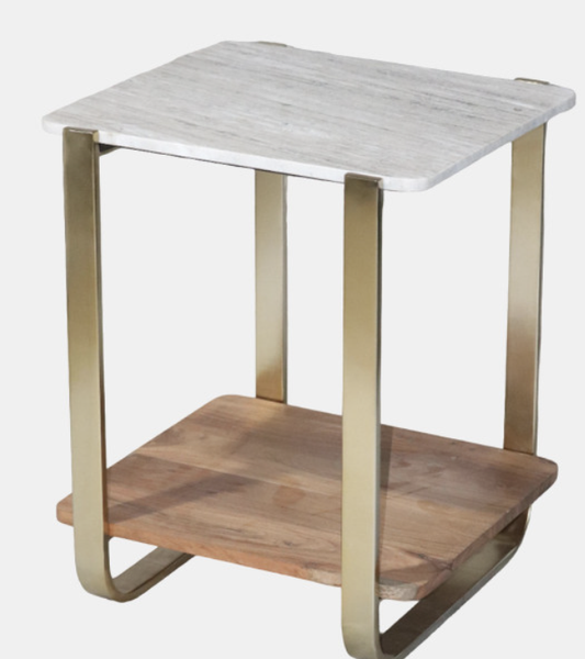 Jackson Marble Top Side Table