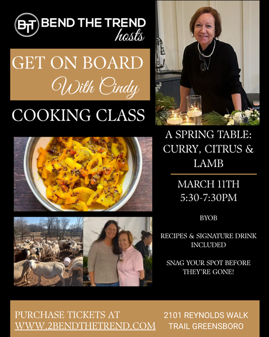 A Spring Table | Curry, Citrus & Lamb