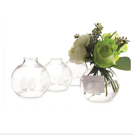 Seated Flower Place Card Holders