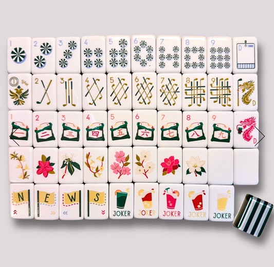 Presale for Fairways and Flowers Mahjong Tiles