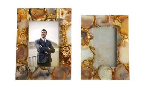 Amber Agate Frame